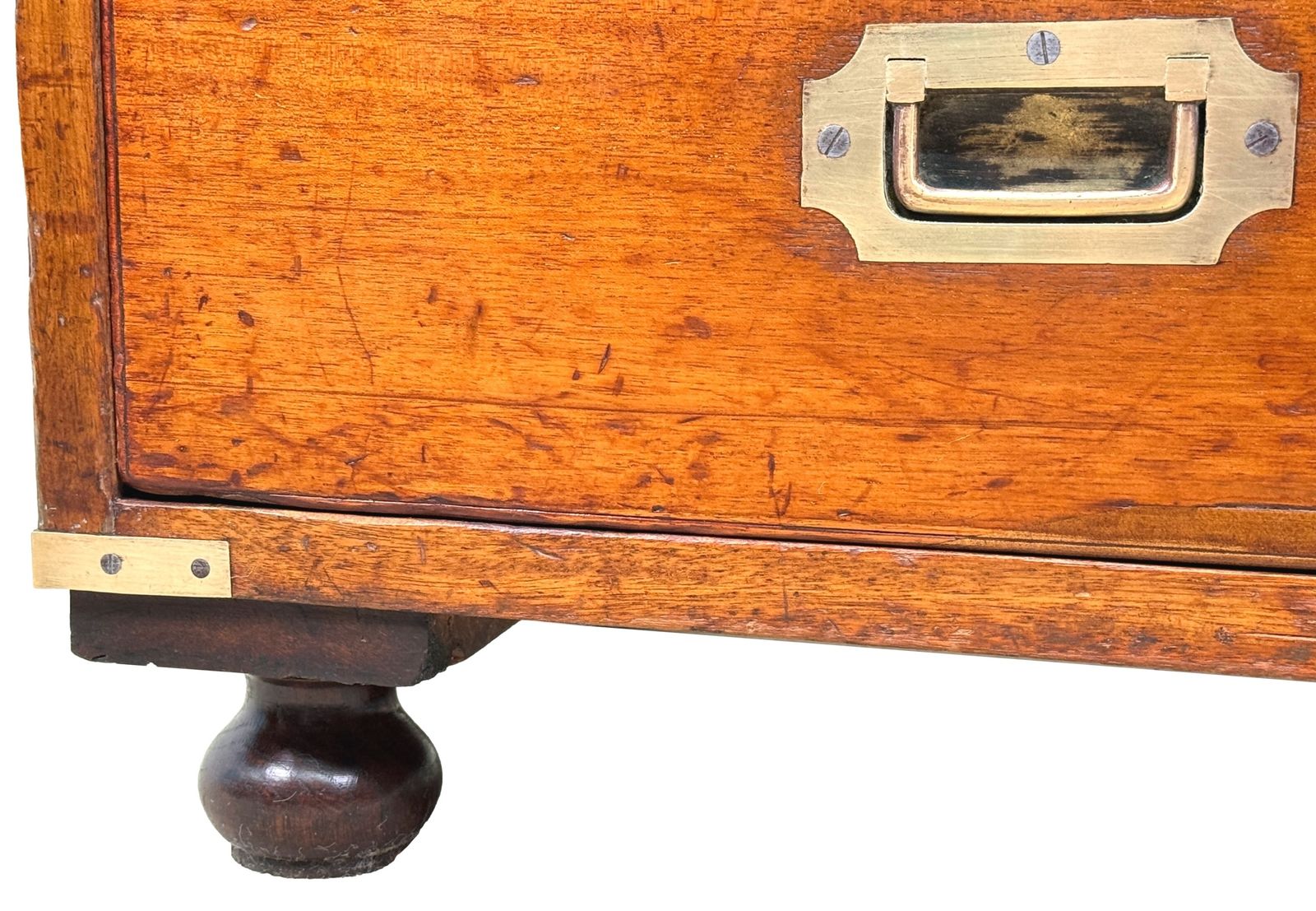 photo furniture Camphor Wood 19th Century Military Campaign Chest Of Drawers (England, Circa 1860)