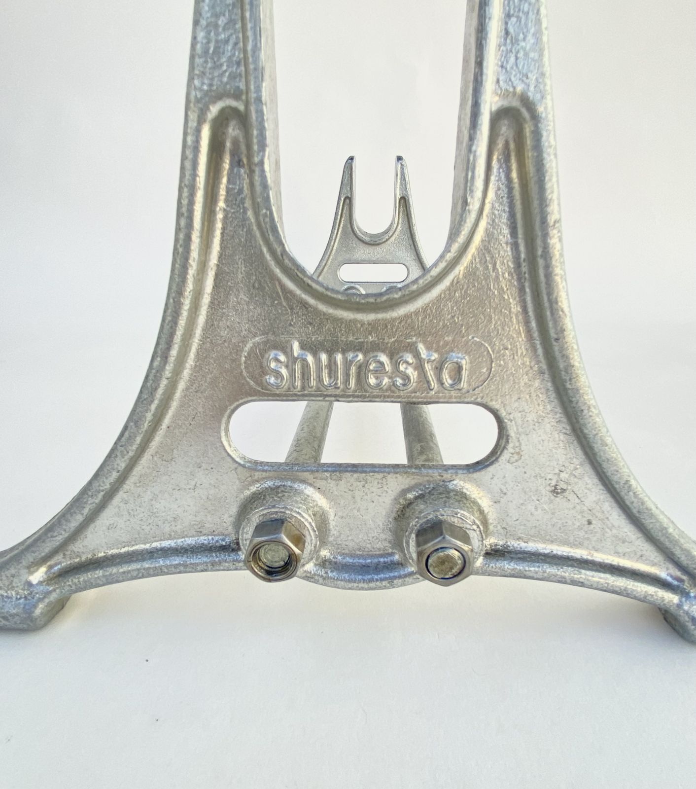 1950's Shuresta Aluminium Alloy Bike Display Stand And Two Additional Ends photo for sale