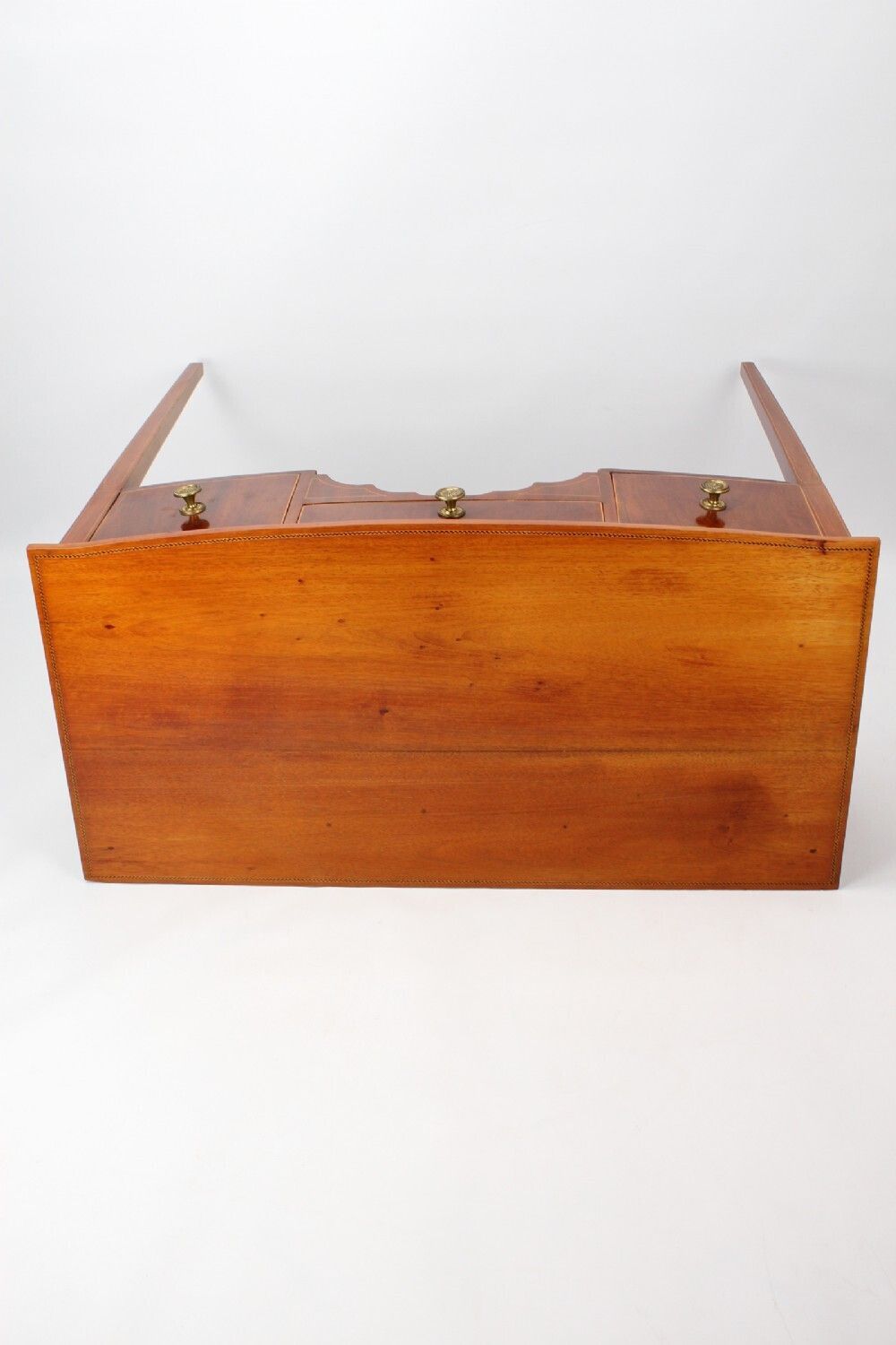 photo furniture Antique Georgian Inlaid Mahogany Desk