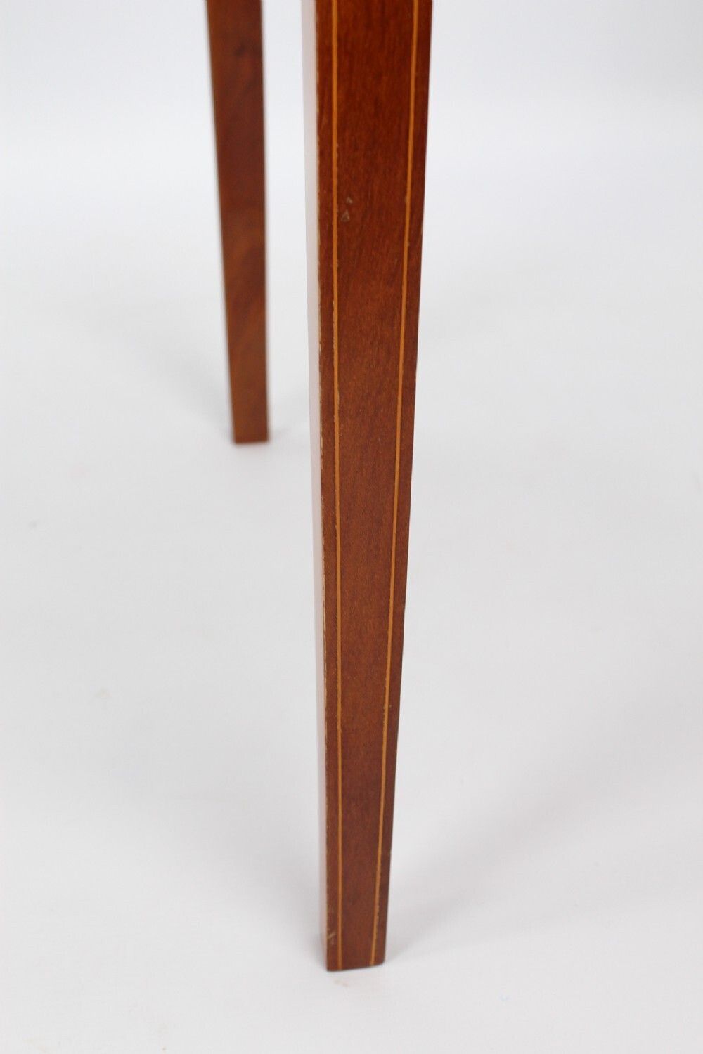 Furniture Antique Georgian Inlaid Mahogany Desk photo