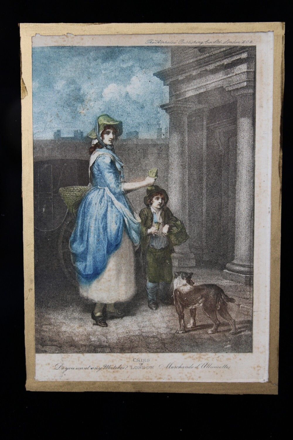 Set 6 Antique Prints From Wheatley’s The Cries Of London photo Art