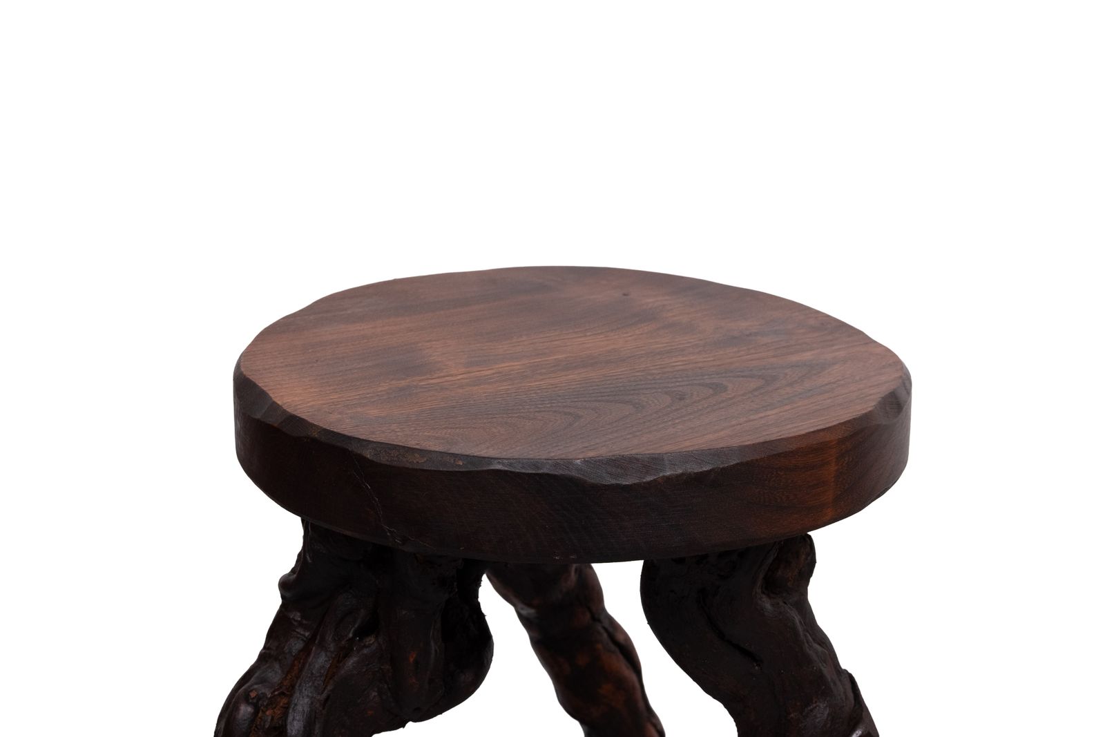 Franse Barkrukken Van Gedraaide Wijnstokwortels, Set Van 2, Ca. Jaren 1960 photo furniture