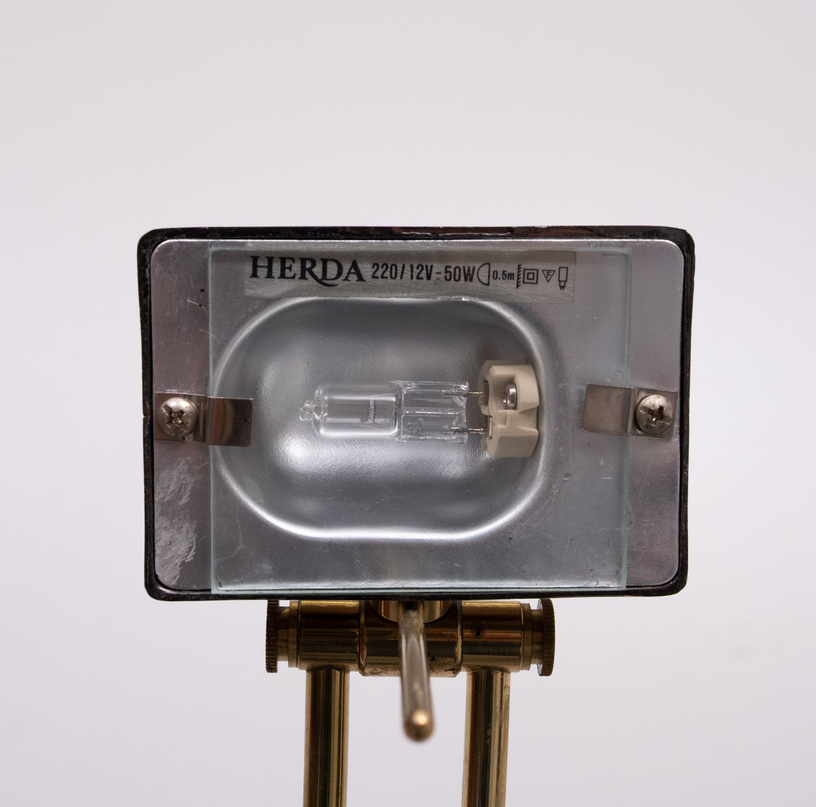 photo furniture Herda Halogen Floor Lamp Marble Base 1980s