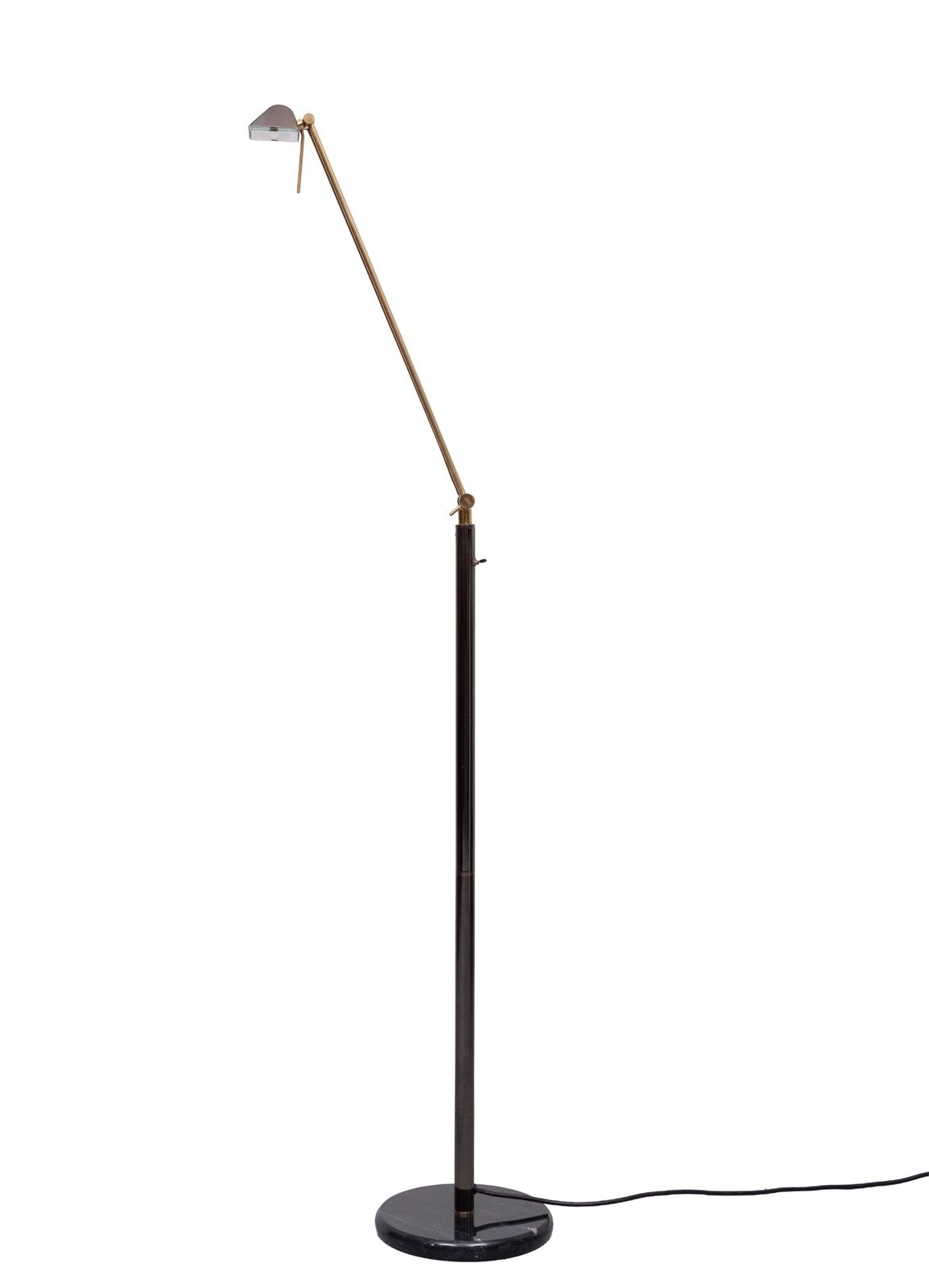 Herda Halogen Floor Lamp Marble Base 1980s