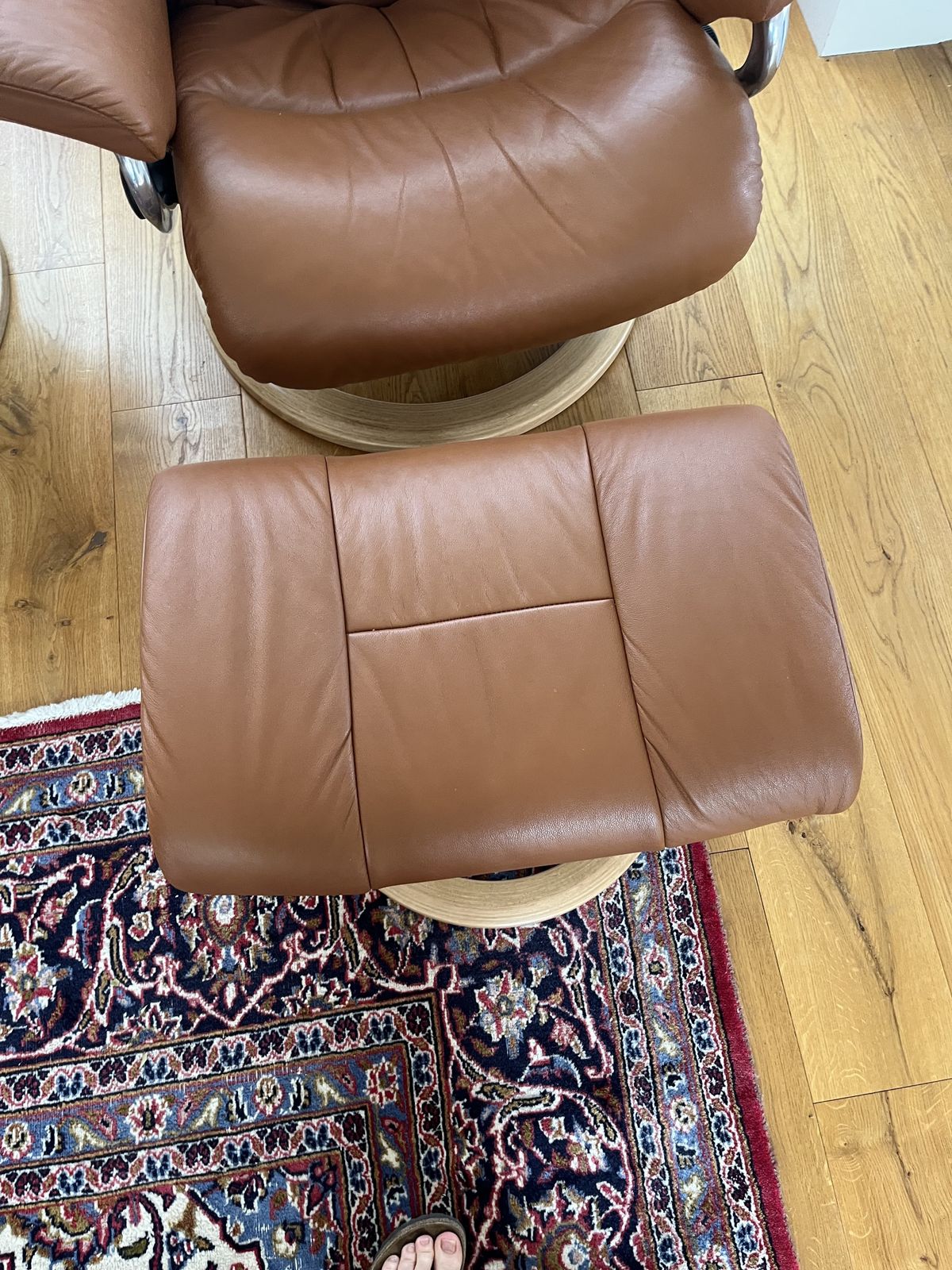 Pair Of Ekornes Stressless Recliner Chairs photo for sale