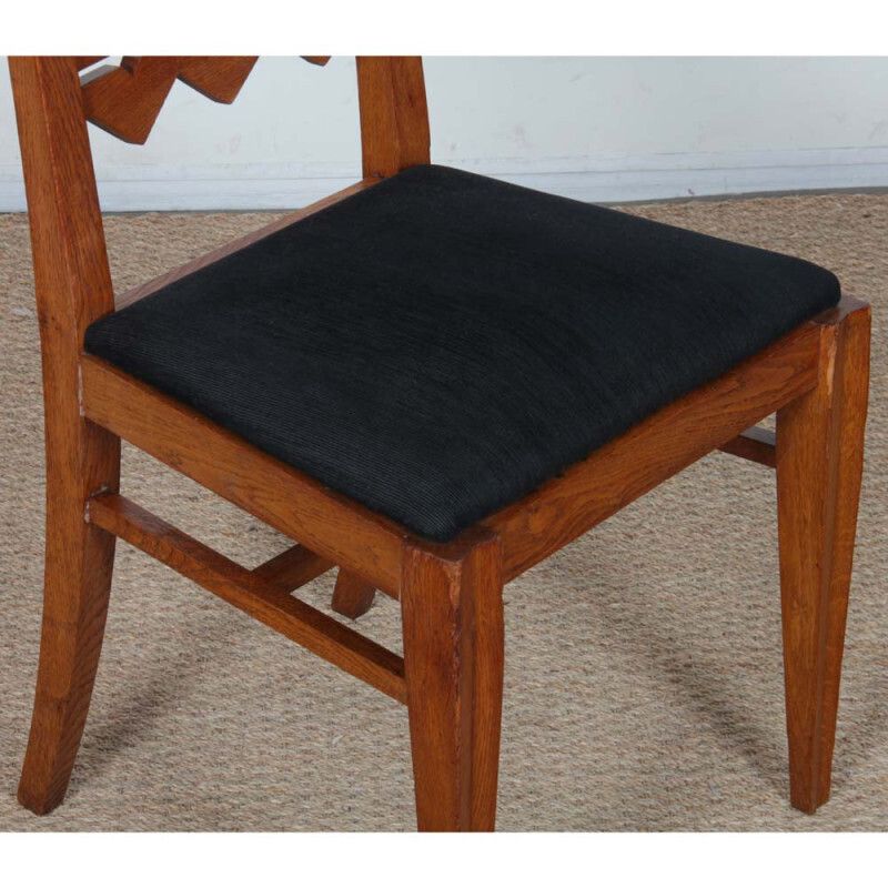 Chaise En Chêne Des Années 1950 photo furniture
