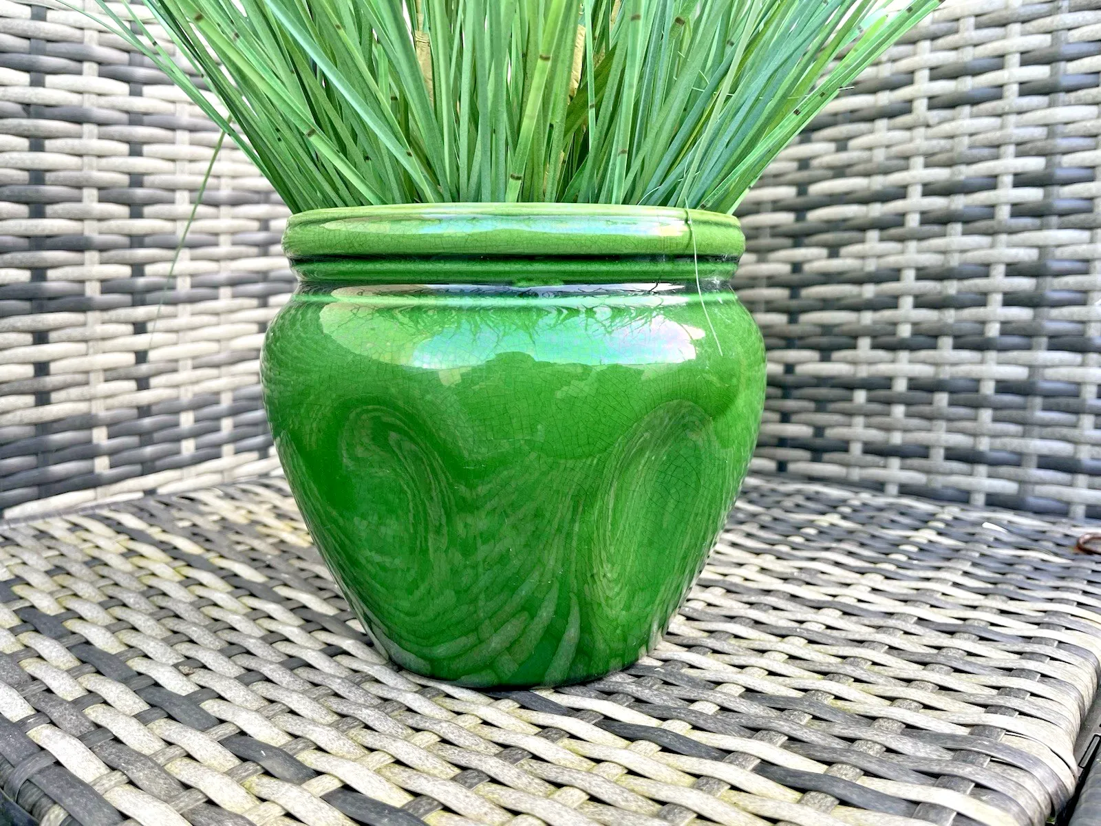 English Antique Arts & Crafts James Wardle Pottery Jardiniere Planter Plant Pot photo for sale