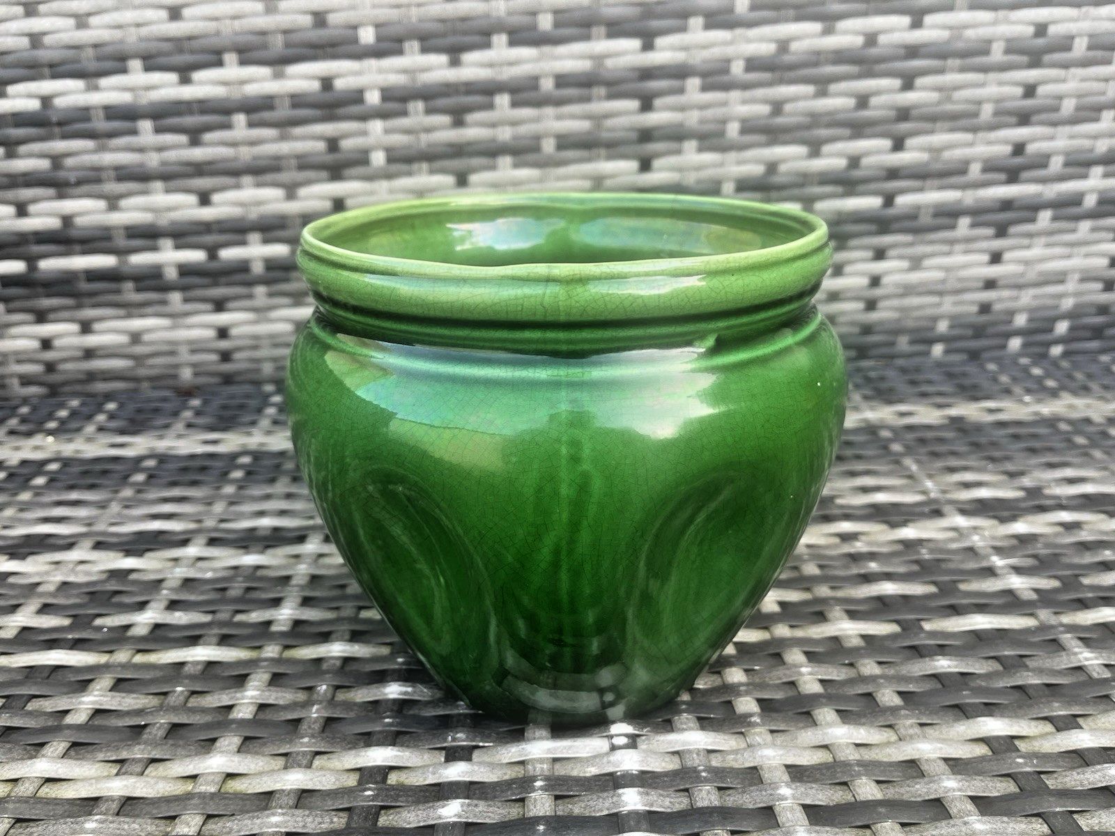 English Antique Arts & Crafts James Wardle Pottery Jardiniere Planter Plant Pot photo buy