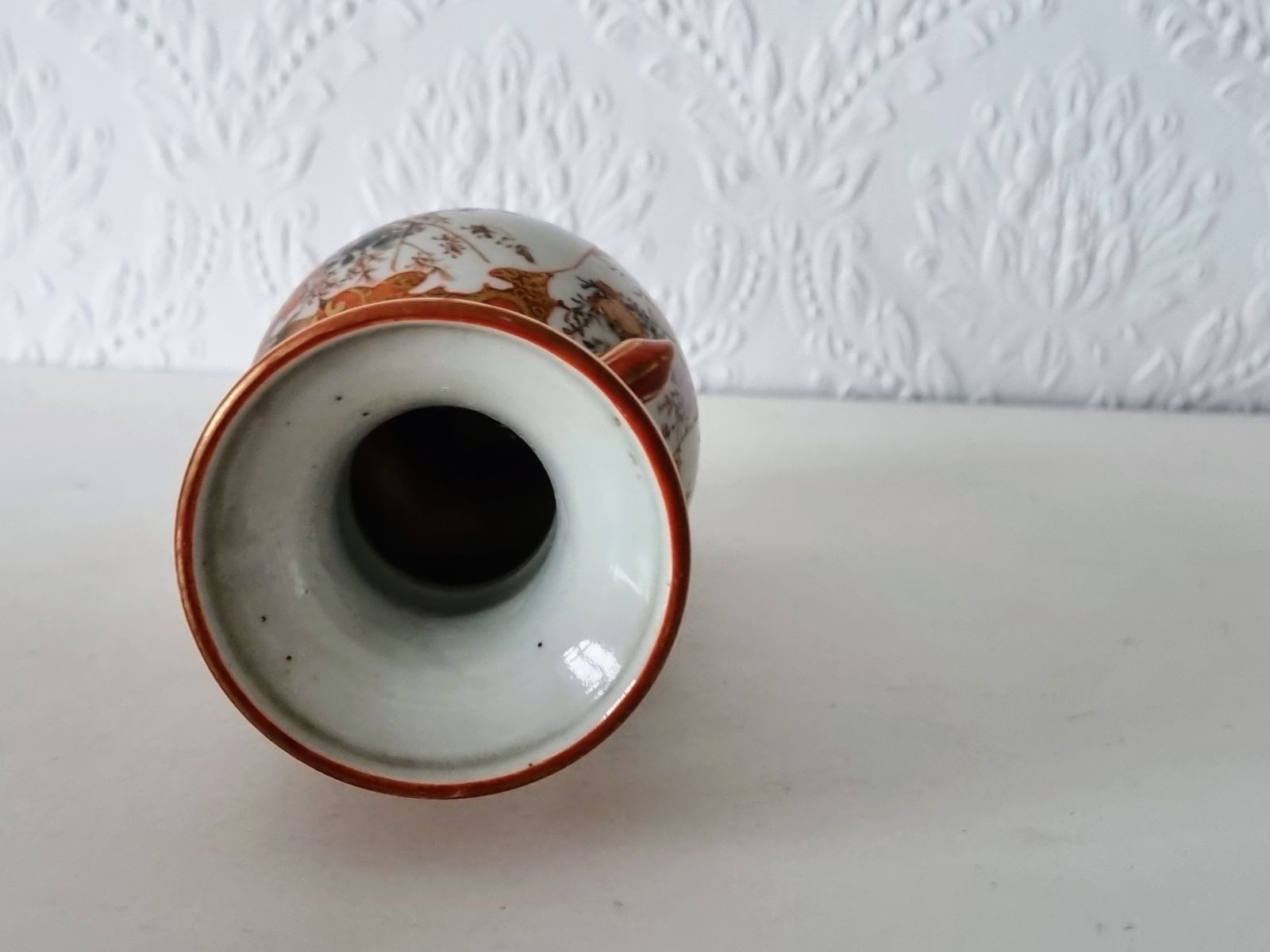 photo for sale Japanese Kutani Porcelain Vase