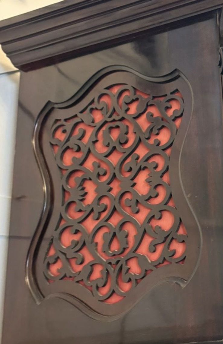 Antique Exhibition Quality Carved Mahogany Nine Tube Chiming Longcase Clock photo vintage