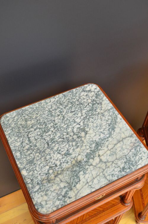 Pair Of French Satinwood Bedside Cabinets photo for sale