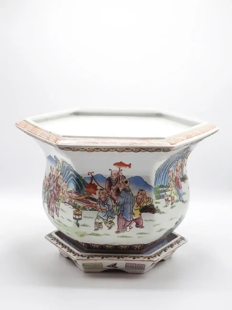 Porcelain Flower Vase, China, Early 20th Century photo furniture