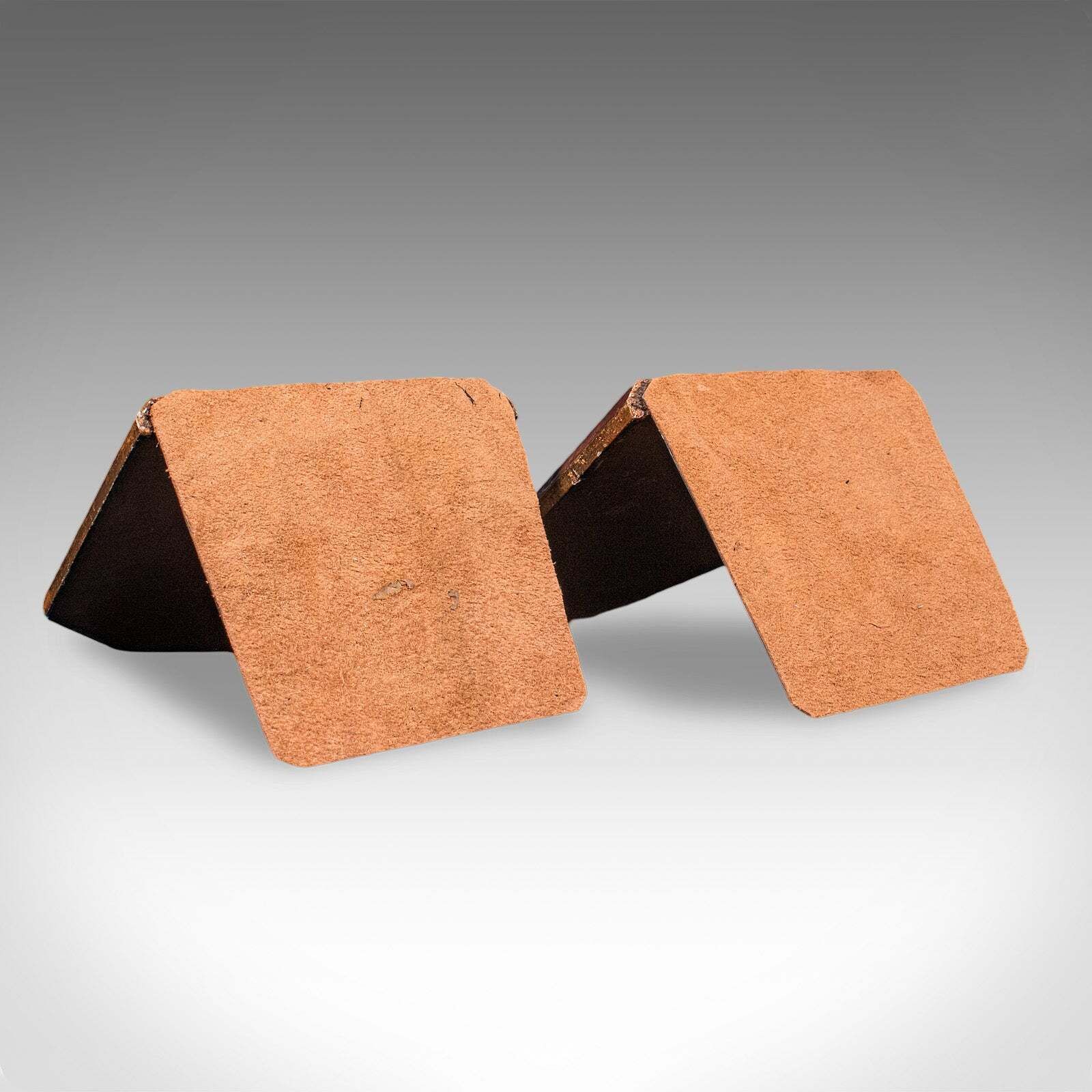 photo for sale Pair Of Small Vintage Renaissance Revival Bookends, Italian, Novel Rest, C.1960