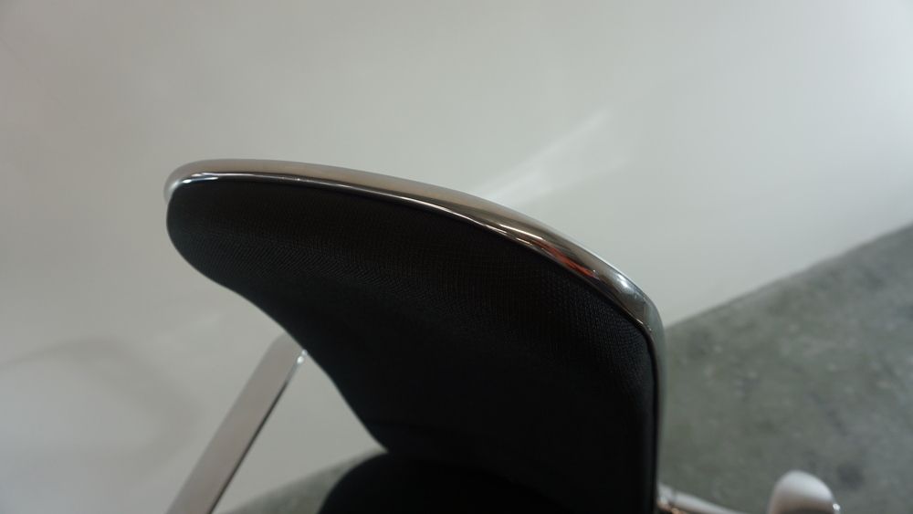 Fred Scott Hille Supporto Chair Black Fabric (9 Available) photo vinterior