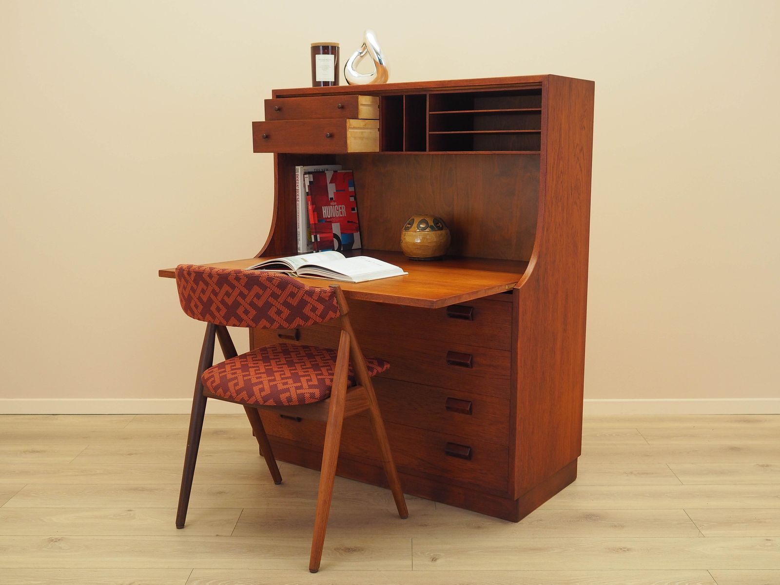 Teak Secretary, Danish Design, 1960s, Designer: Børge Mogensen photo 1799.0