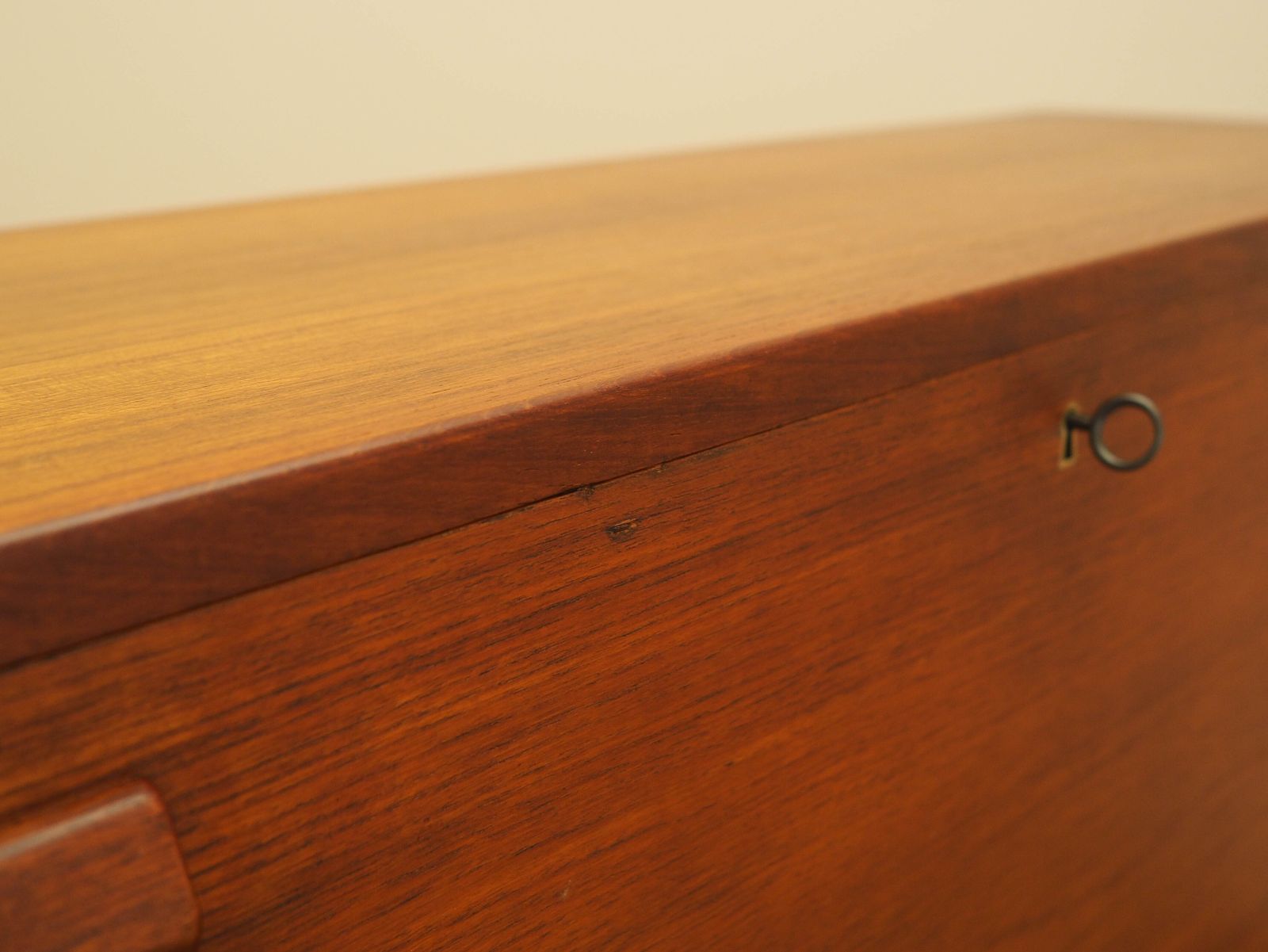 photo vinterior Teak Secretary, Danish Design, 1960s, Designer: Børge Mogensen