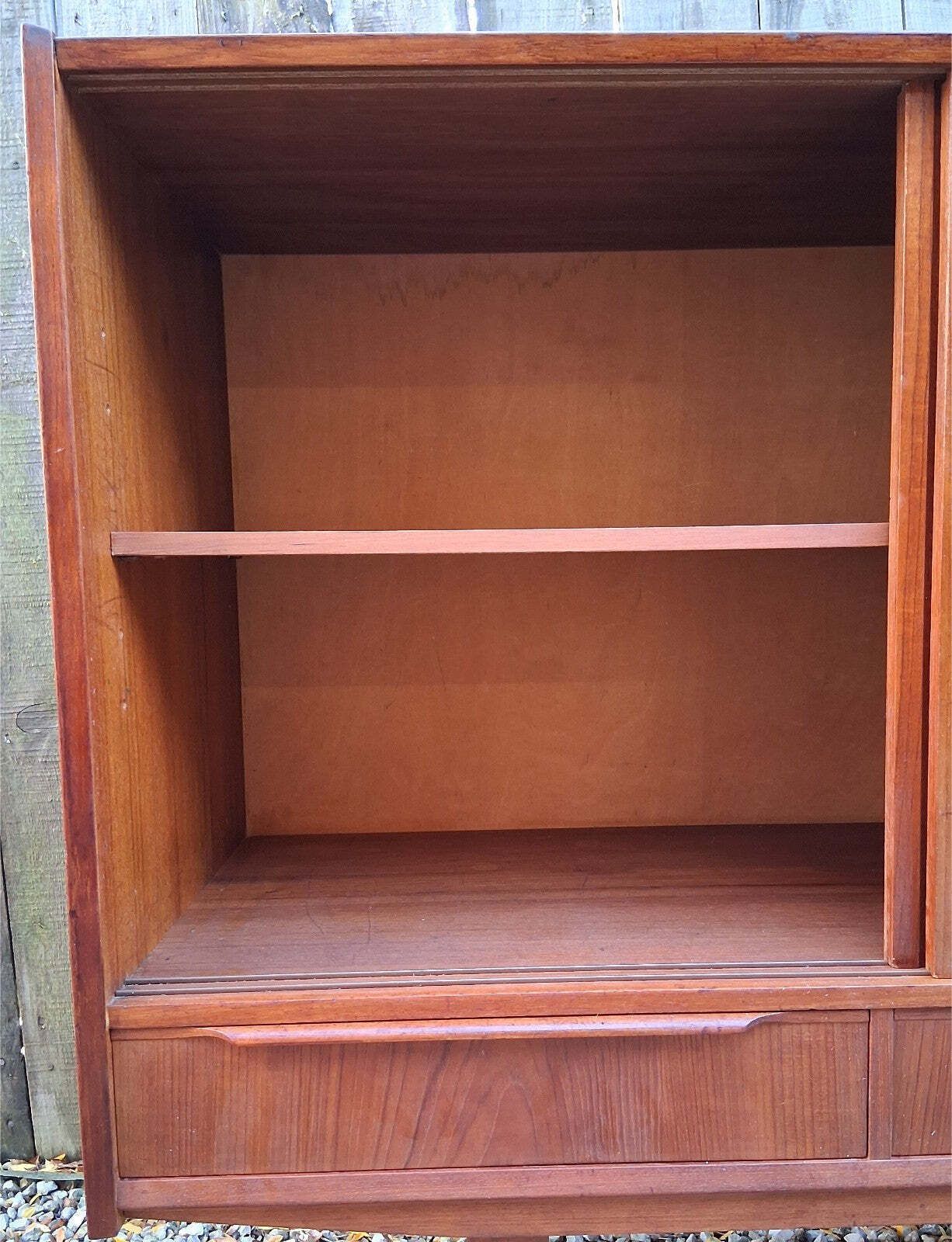 photo furniture Mid Century Modern Ew Bach Teak Highboard For Sejling Skabe