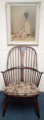 Ercol Armchair Model 472 Blue Label Chairmakers Chair photo furniture
