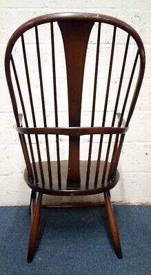 Ercol Armchair Model 472 Blue Label Chairmakers Chair photo Furniture