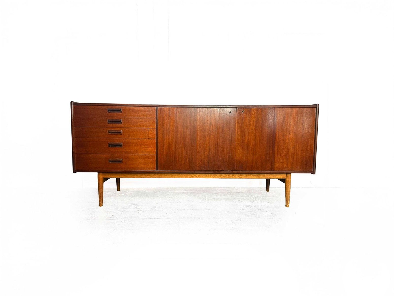 Vintage Scandinavian Teak Ulferts Tibro Sideboard By Tage Olofsson For Heals