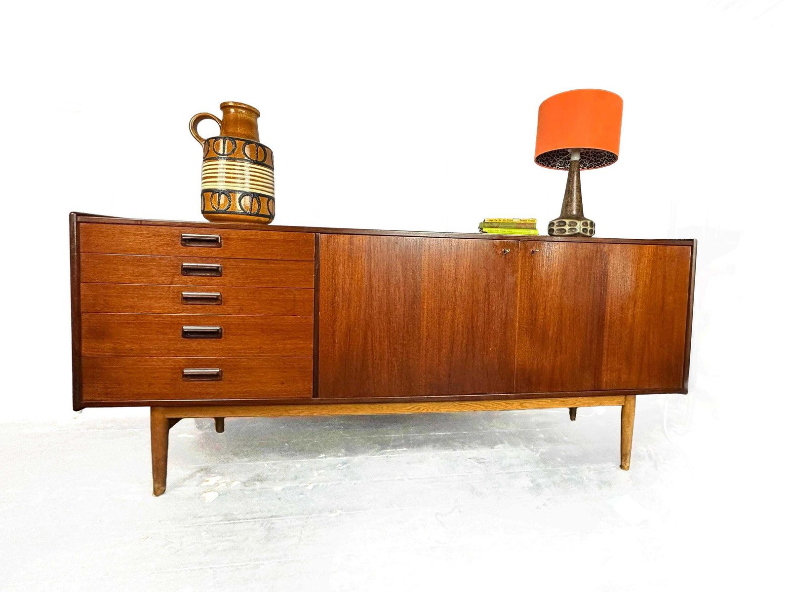 photo vinterior Vintage Scandinavian Teak Ulferts Tibro Sideboard By Tage Olofsson For Heals