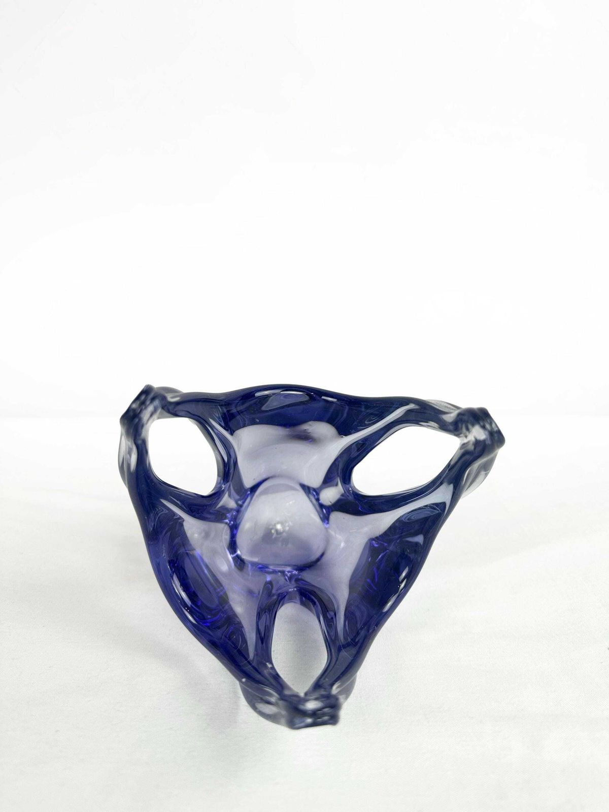 photo furniture Mid Century Lilac Art Glass Vase/Bowl 1960