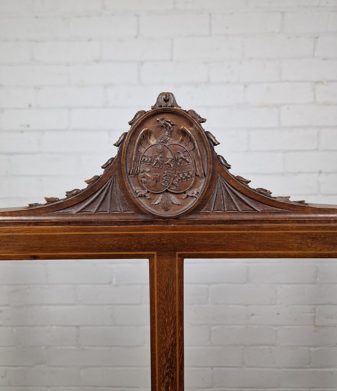Antique Mahogany Folding Screen   Edwardian (1901   1910) photo 350.0