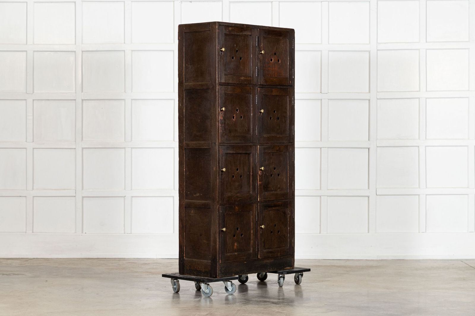English Pine Locker Cabinet photo for sale