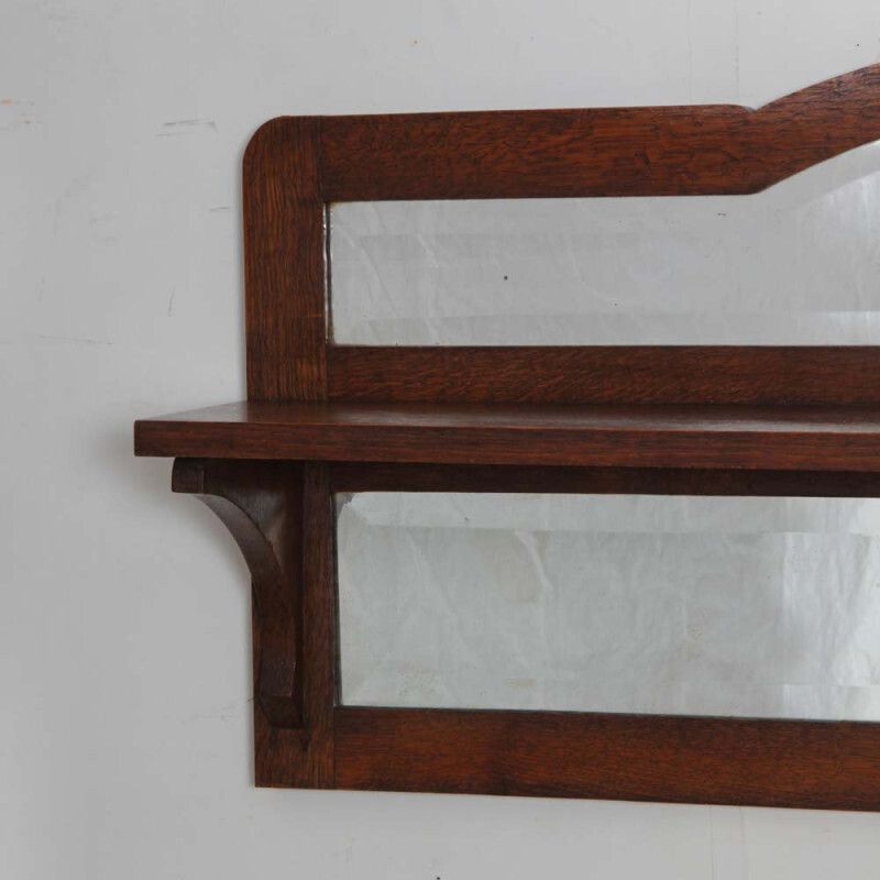 Mirror In The Shape Of A Shelf, Early 20th Century Piece photo Furniture