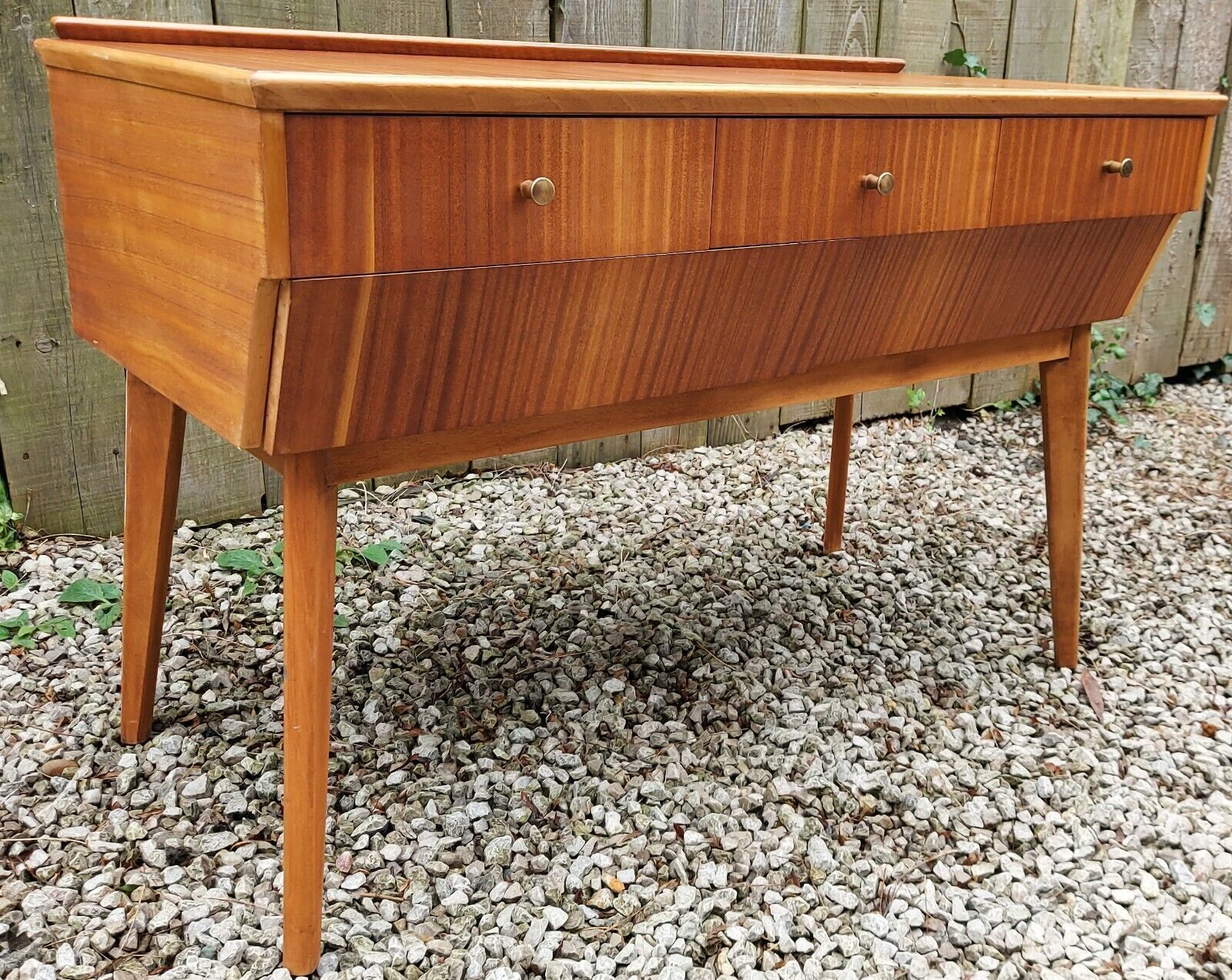 Mcm Sideboard Console Drawers Alfred Cox Ac Furniture