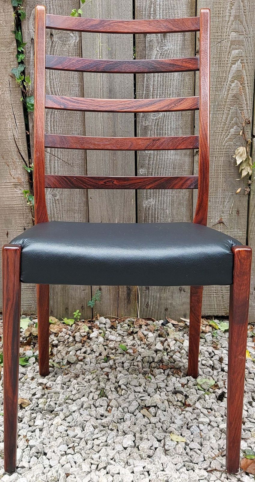 Mcm 6 Svegards Markaryd Ladderback Dining Chairs Rosewood Incl 2 Carvers photo furniture