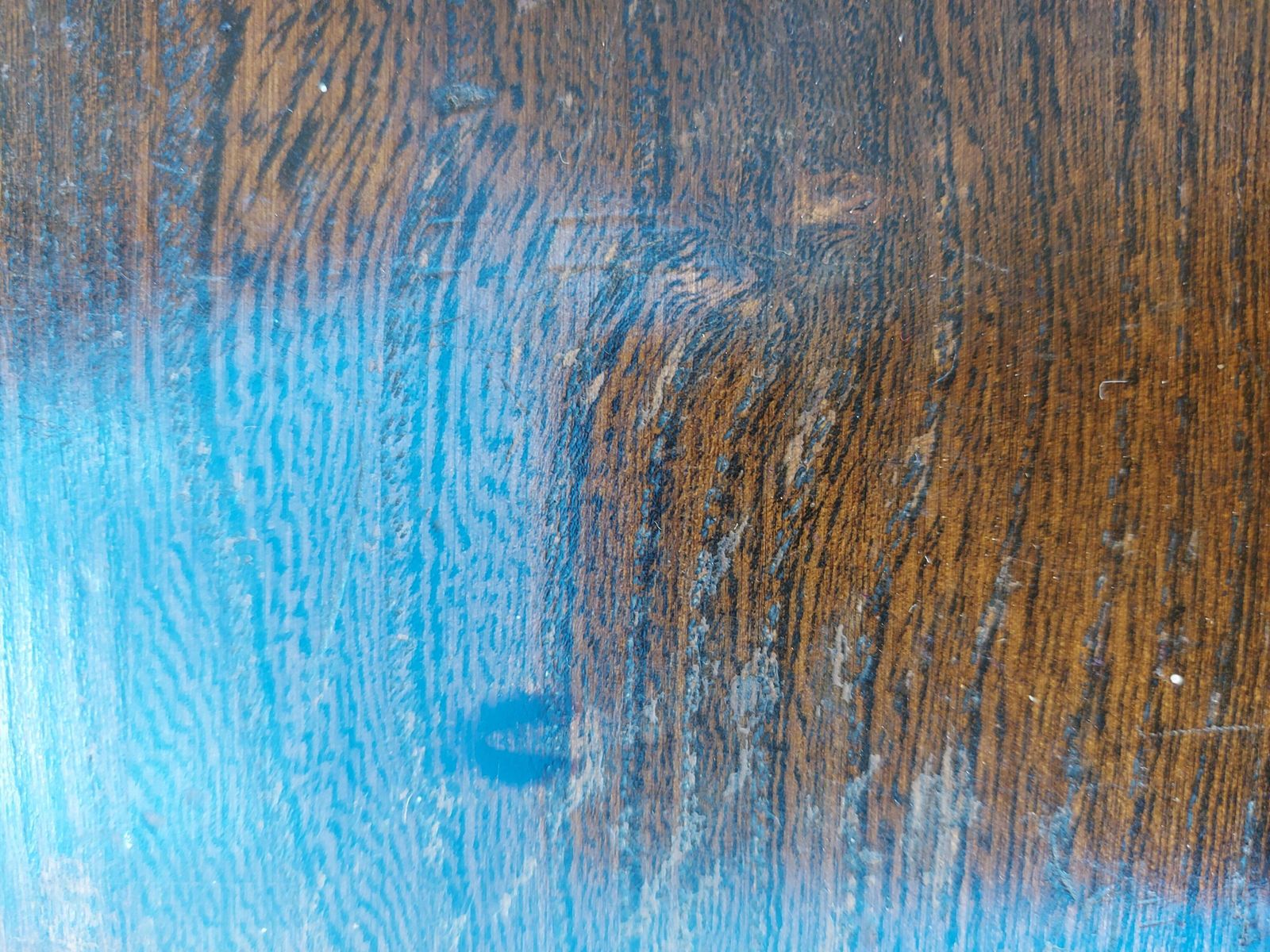 photo vinterior Mid Century Modern Ercol Butler Tray Traditional Finish Blue Label