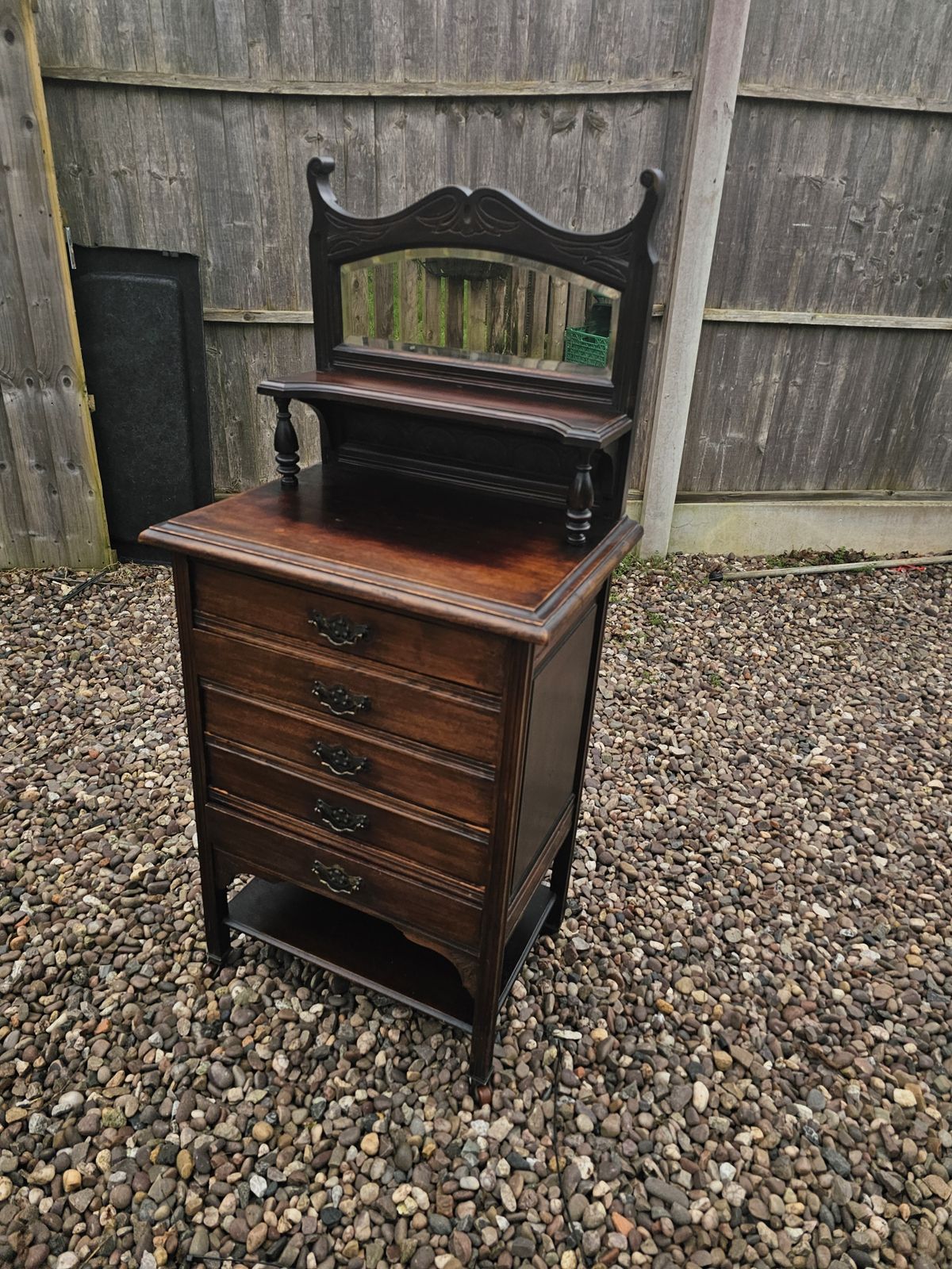Edwardian Music Cabinet, Early 20th Century photo Furniture