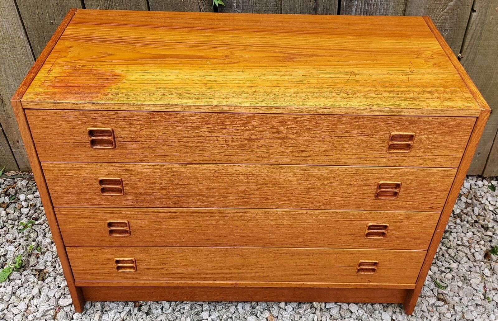 Mid Century Modern Sejling Skabe 4 Drawers photo vintage