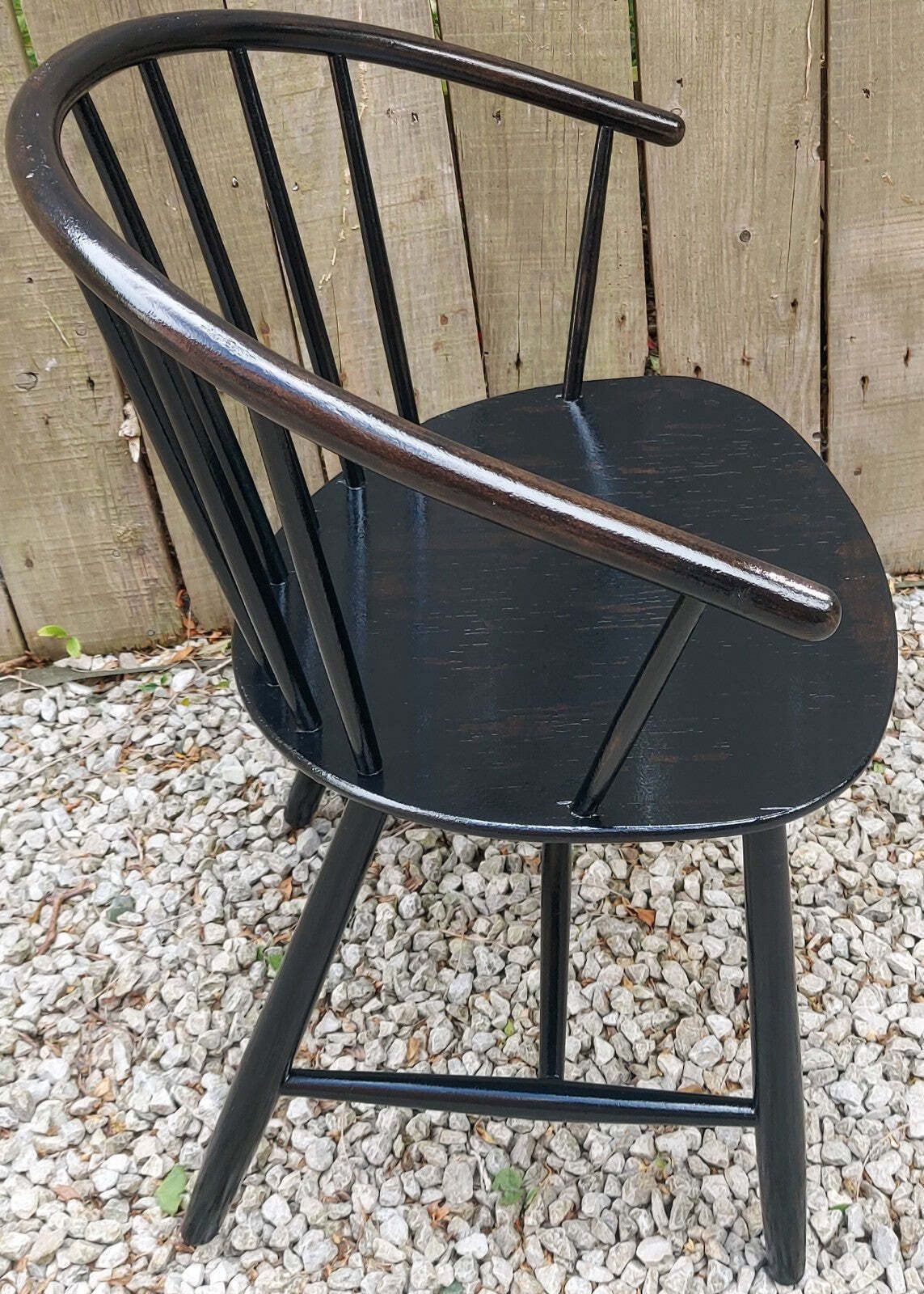Mid Century Modern Set Of 4 J64 Armchairs By Ejvind A Johansson photo vinterior