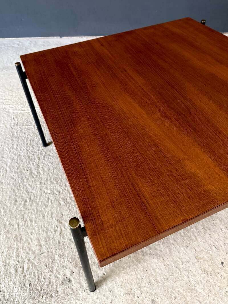 Midcentury Modern Design Coffee Table By Pizzetti, Italy 1950's photo vintage