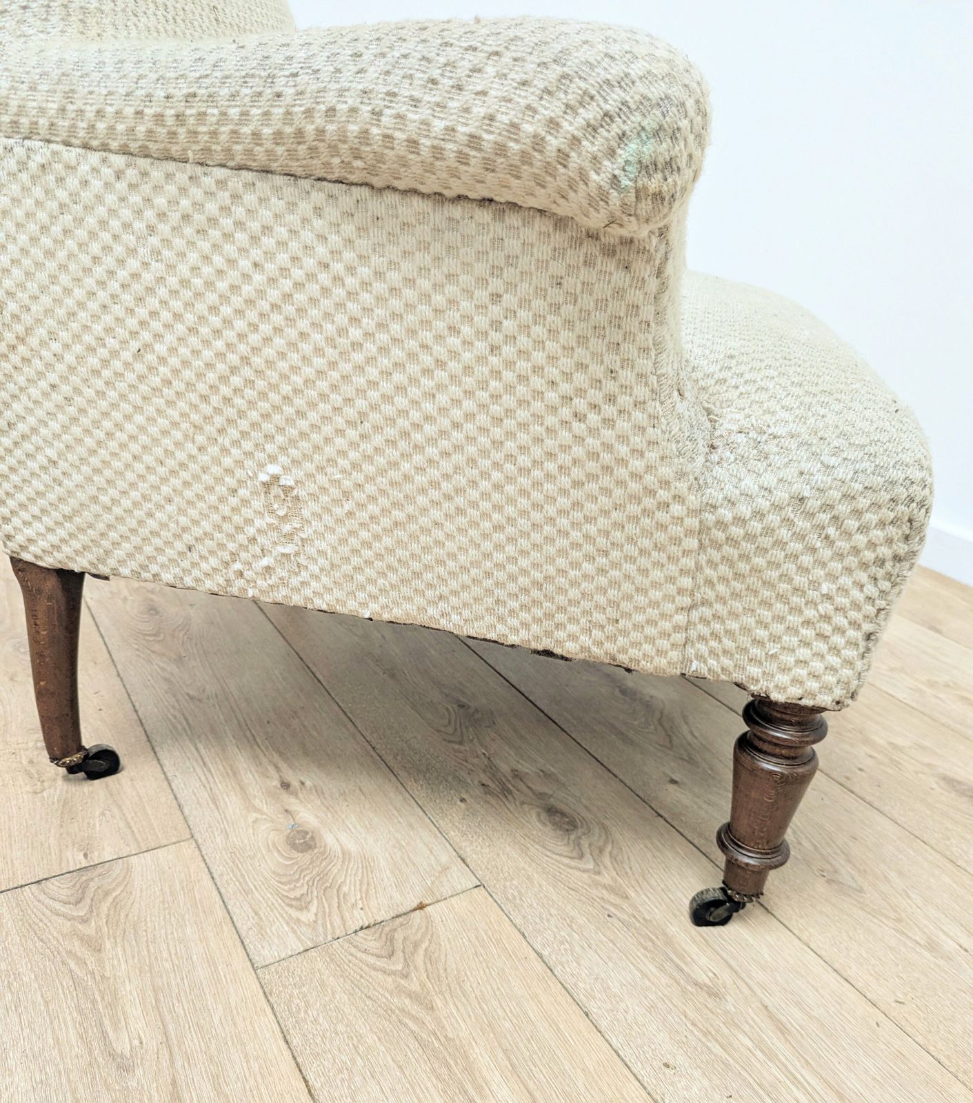 Early 20th Century Victorian Library Chair On Casters  Delivery Available 0290 photo buy