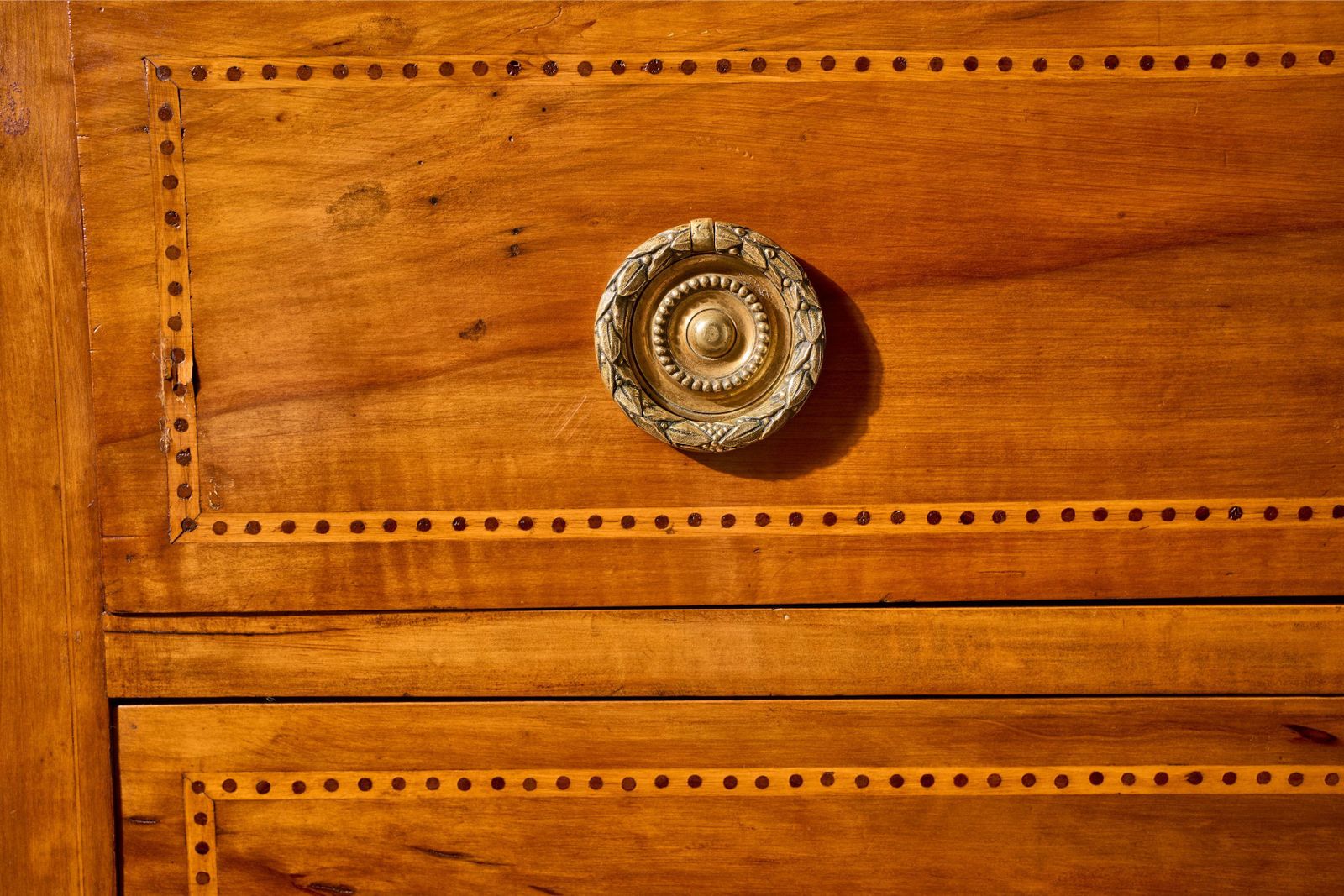 Unusual 19th Century Cherrywood Chest Of Drawers photo vinterior