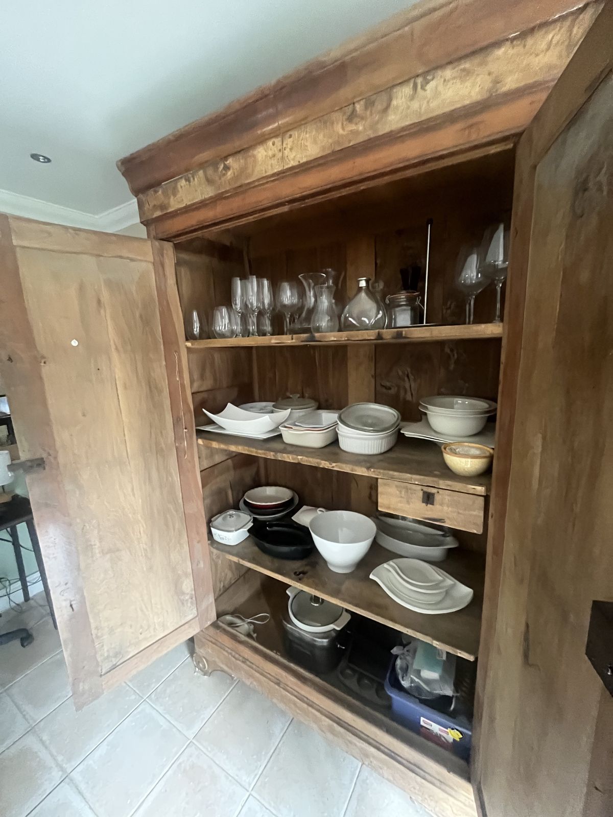 French Antique Armoire   Over 100 Years Old photo for sale