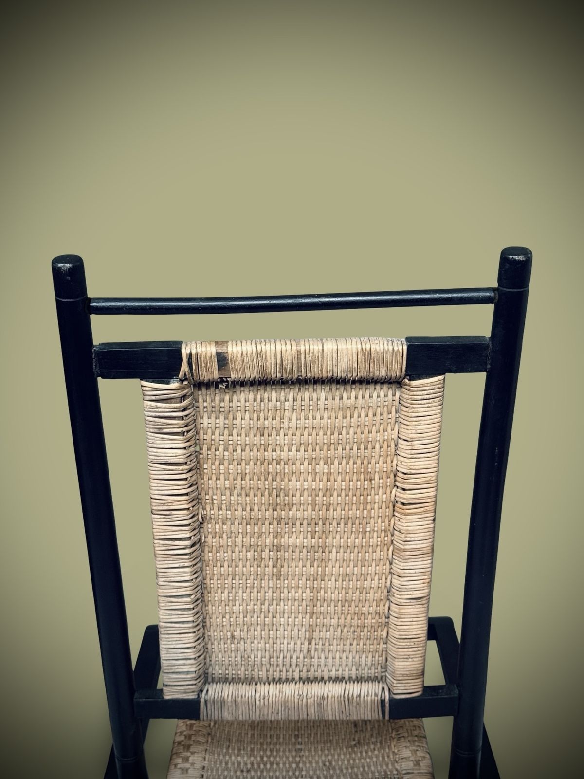Antique Folding Chair By E.W. Godwin William Watt 1870 Aesthetic Movement photo vinterior
