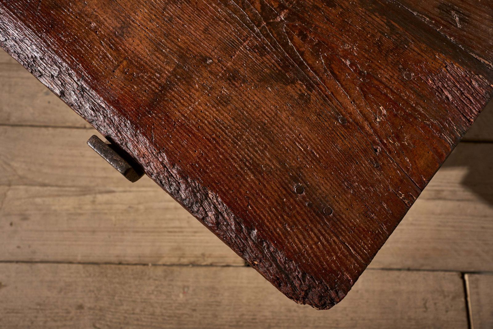 Large 18th Century Trestle Coffee Table photo 2295.0
