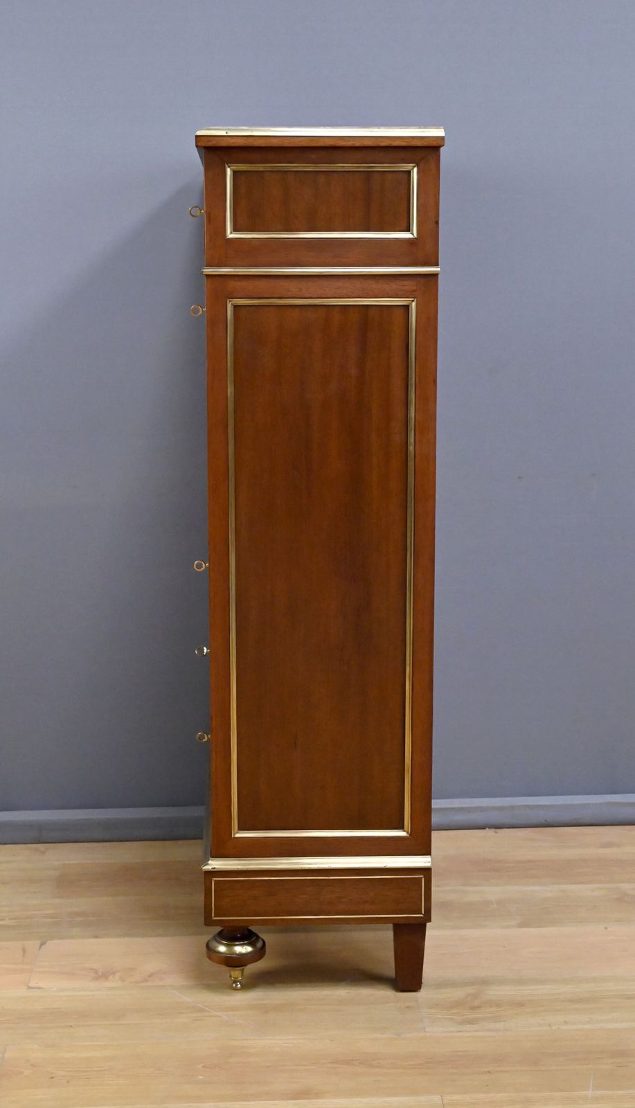 photo vinterior Mahogany Secretary Desk, Louis XVI Style, Napoleon III Period – Second Half Of The 19th Century