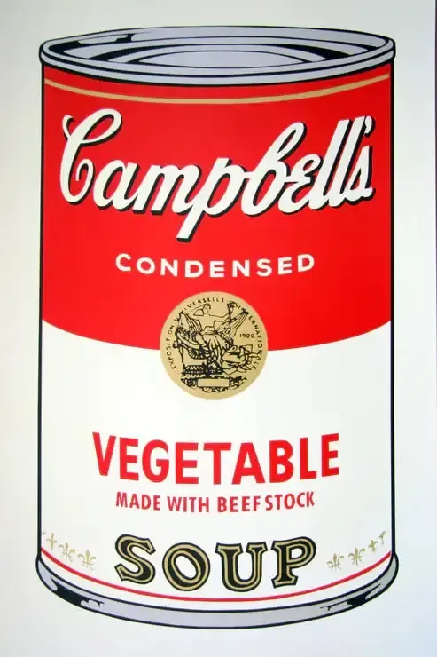 photo for sale Sunday B. Morning (Andy Warhol), Campbells Soup (Portfolio Of 10)