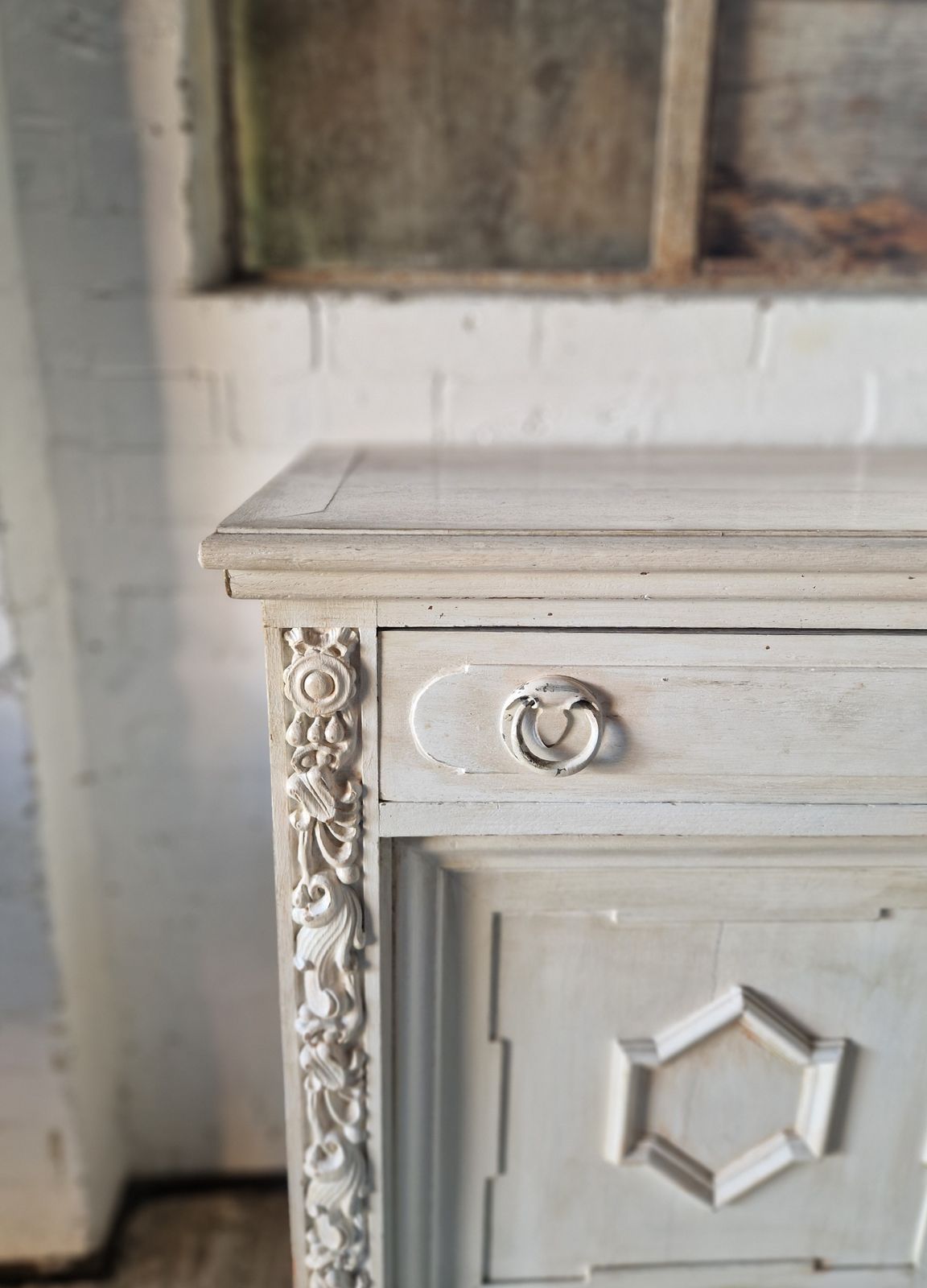 photo furniture Antique Sideboard Buffet, 1800s