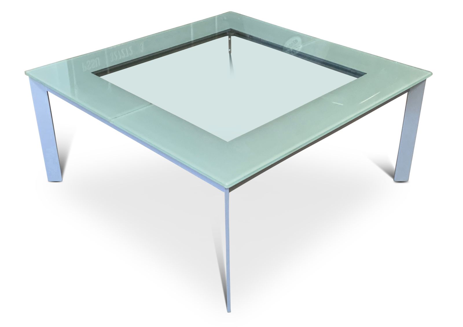 Knoll Design Metamorphic Modernist Square Metamorphic Extending Glass And Steel Coffee Table photo buy