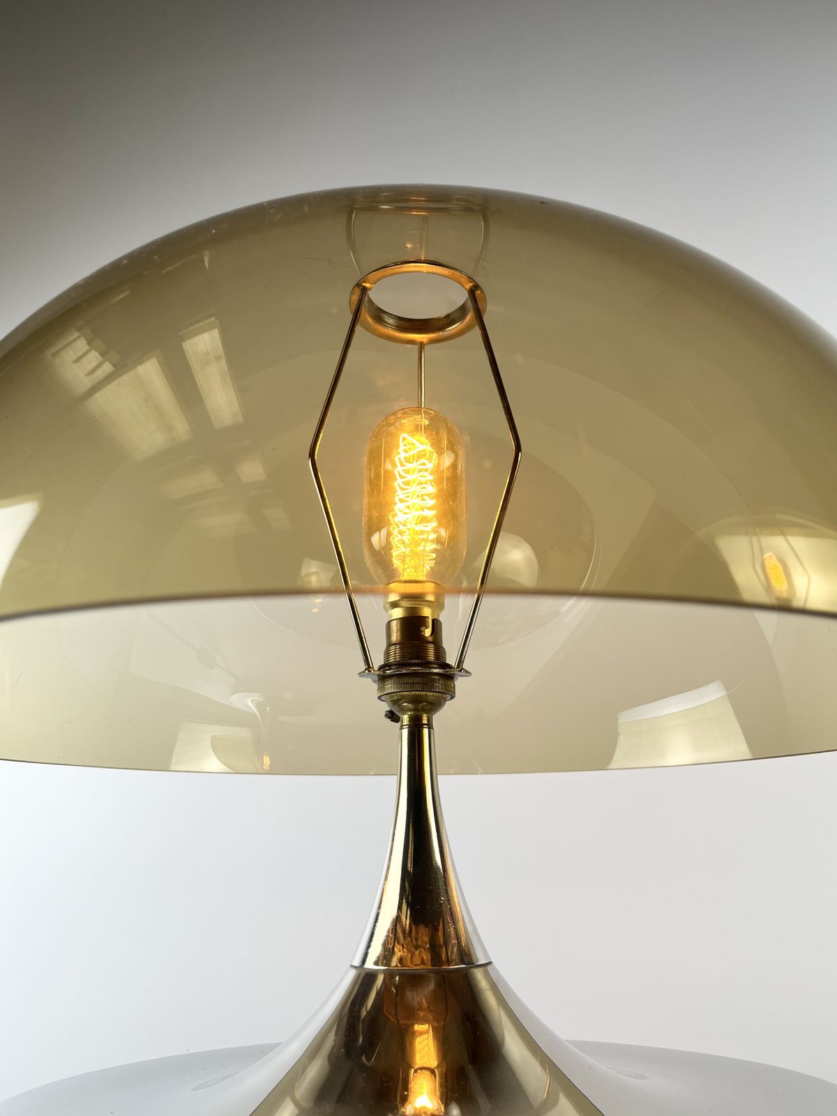 Rare Pair Of Durlston Designs Space Age Lamps, British 1960s – 70s photo vintage