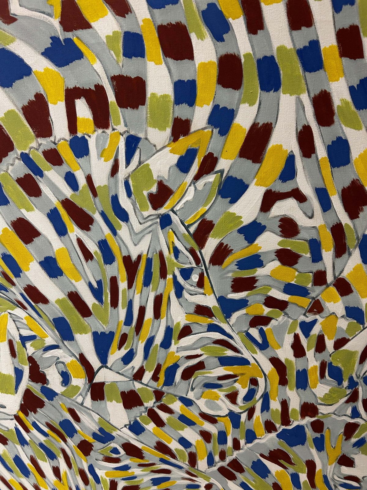 Arge Abstract Oil On Canvas By Muhadin Kishev 1939 2025 photo 380.0