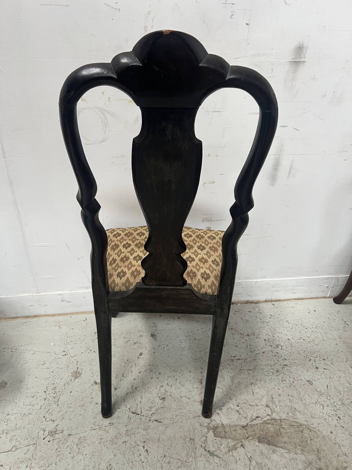 photo for sale Set Of Eight Dutch Marquetry Chairs From The 19th Century.