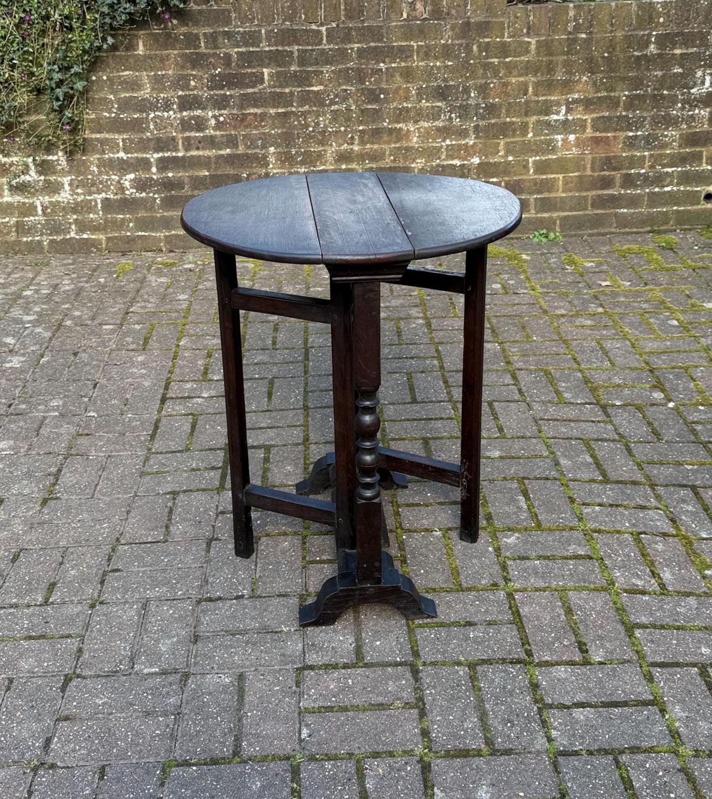 Superb Antique Oak Gateleg Drop Leaf Table – Late Victorian / Edwardian, Circa Early 1900s