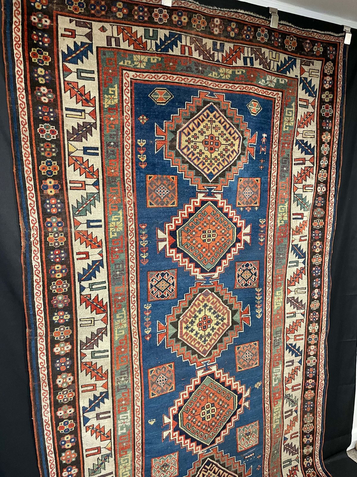 Antique Caucasian Kazak, 1900s photo for sale